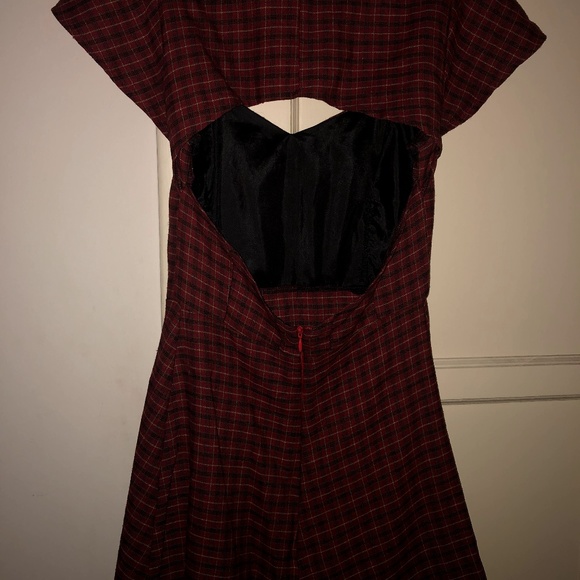 RARE One of a Kind Reformation Style Tartan Mini - Picture 2 of 2